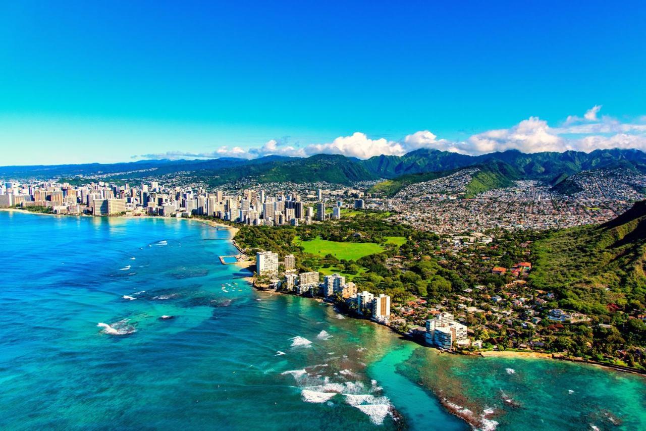 Luana Waikiki 520 Condo ホノルル エクステリア 写真